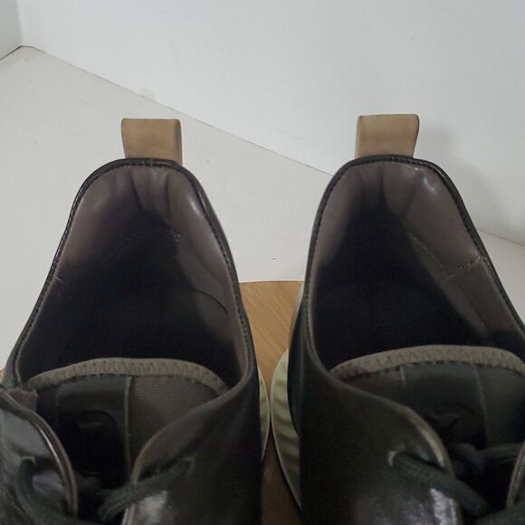 Ecco Men's ST.1 Leather Sneaker Dark Green Size US 8 EU 42 - Picture 10 of 12